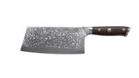 Cleaver Kohersen Elegance Ebony Wood Damascus stalen hakmes 16,5 cm