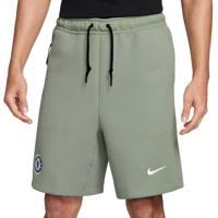 Nike Chelsea Tech Fleece Broekje 2025-2026 Lichtgroen Donkergroen Wit