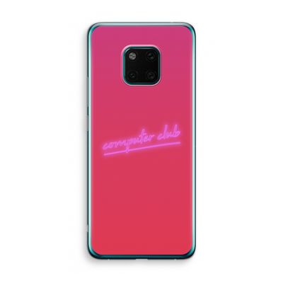 Vice Glow: Huawei Mate 20 Pro Transparant Hoesje