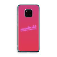 Vice Glow: Huawei Mate 20 Pro Transparant Hoesje