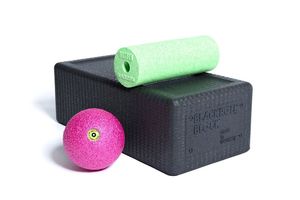 Blackroll BLOCK SET Zwart, Groen, Roze