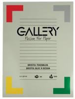 Gallery Bristol tekenpapier, 200 g, ft 27 x 36 cm, blok van 20 vel