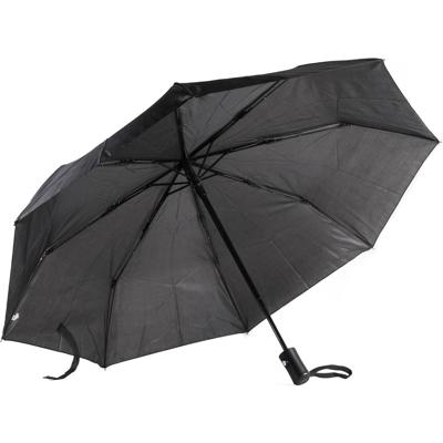 Benson Paraplu - compact - zwart - automatisch - mini paraplu - D95 cm