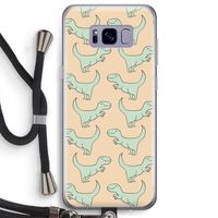 Dinos: Samsung Galaxy S8 Plus Transparant Hoesje met koord