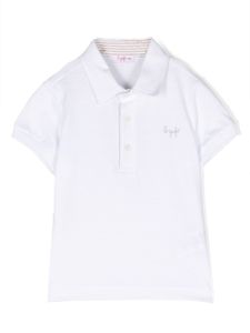 Il Gufo polo en coton à logo brodé - Blanc