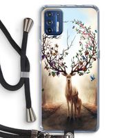 Seasons Change: Motorola Moto G9 Plus Transparant Hoesje met koord
