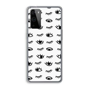 Eye pattern #2: OnePlus 9 Pro Transparant Hoesje