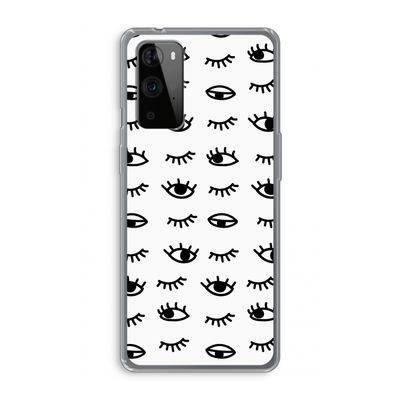 Eye pattern #2: OnePlus 9 Pro Transparant Hoesje