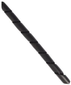 Elvedes spiraalslang (15mm) 10 meter zwart