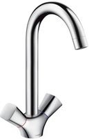 Hansgrohe Logis 2-greeps keukenkraan Chroom Hansgrohe Logis 2-greeps keukenkraan Chroom