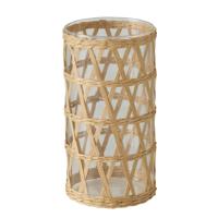 Boltze Home Vaas favro glas/zeegras ø11xh20cm