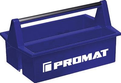 Promat/Tecwerk Gereedschapsdraagkist | LxB420xH120 mm 2 vakken | kunststof - 4000871304