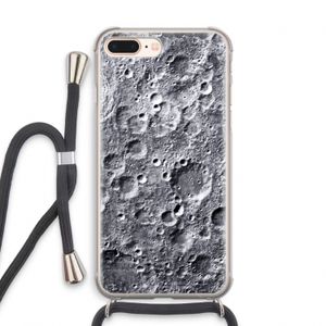 Maanlandschap: iPhone 7 PLUS Transparant Hoesje met koord