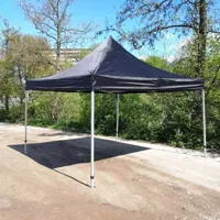 Florance party tent 400x400 easy up zwart