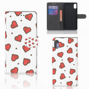 Apple iPhone Xs Max Telefoon Hoesje Hearts