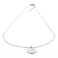 Kalli Ketting Pattern Disc Zilver Kalli Ketting Pattern Disc Zilver