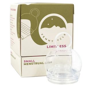 FemmyCycle - innovatieve herbruikbare bolvormige menstruatiecup (Maat: Small (klein, tiener))