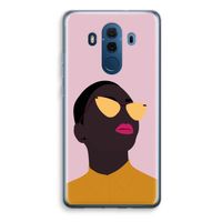 Yellow glasses: Huawei Mate 10 Pro Transparant Hoesje