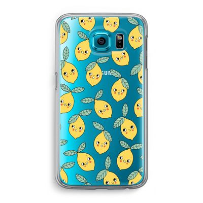 Citroenen: Samsung Galaxy S6 Transparant Hoesje