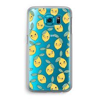 Citroenen: Samsung Galaxy S6 Transparant Hoesje