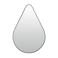 Len-Fra wandspiegel riverside zwart 50 x 75 cm | 2 stuks