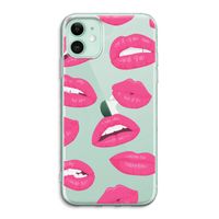 Bite my lip: iPhone 11 Transparant Hoesje