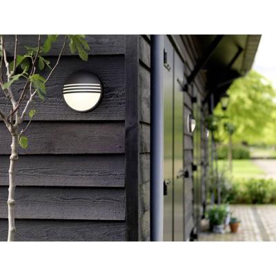 Philips LED Yarrow 172963016 LED-buitenlamp (wand) LED LED vast ingebouwd 6 W Zwart