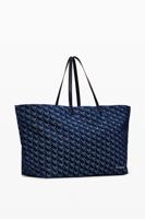 Shopper tas met Desigual-logo - BLUE - U - thumbnail