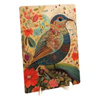 Creative Craft Group Houten puzzel vogel - unieke vormen - 130st.