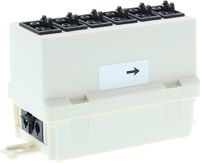ABB GST18 doorlus lasdoos met 6 GST18 Wieland aansluitingen met bevestiging 3611G-GB6