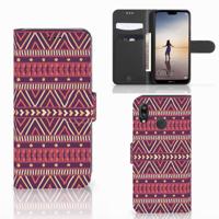 Huawei P20 Lite | Telefoon Hoesje | Aztec Paars