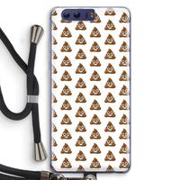 Poop emoji: Honor 9 Transparant Hoesje met koord