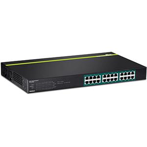 Trendnet TPE-TG240G netwerk-switch Unmanaged L2 Gigabit Ethernet (10/100/1000) Power over Ethernet (PoE) Zwart