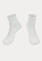 Boru Bamboe - Biker Socks - 2 Paar - Wit - thumbnail