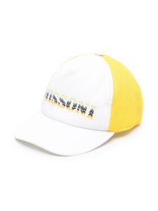 Missoni Kids casquette à logo imprimé - Blanc