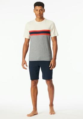 Schiesser Schiesser Pyjama Short light red 182607 50/M