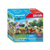 Playmobil City Life - Grootouders met kleinkinderen 70990 - thumbnail