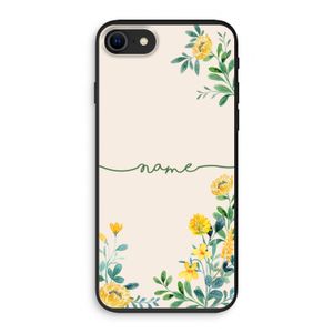 Gele bloemen: iPhone SE 2020 Biologisch afbreekbaar hoesje