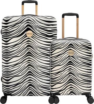 MŌSZ Lauren Dames kofferset - 55 / 76 cm-zebra print