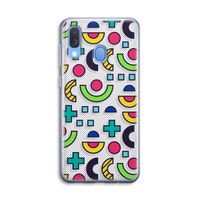 8-bit N°6: Samsung Galaxy A40 Transparant Hoesje