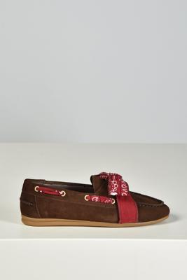Toral loafers TL-NAHUA-BANDANA mustang-al/burdeos