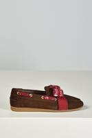 Toral loafers TL-NAHUA-BANDANA mustang-al/burdeos