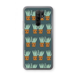 Sansevieria: Xiaomi Redmi 9 Transparant Hoesje