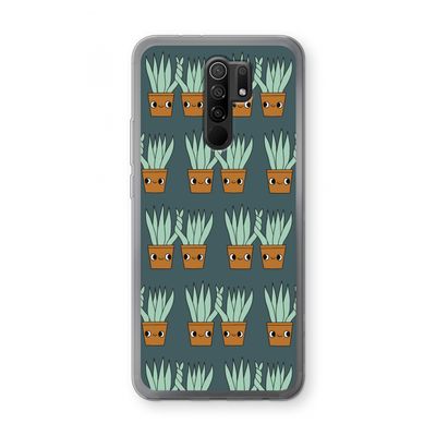 Sansevieria: Xiaomi Redmi 9 Transparant Hoesje