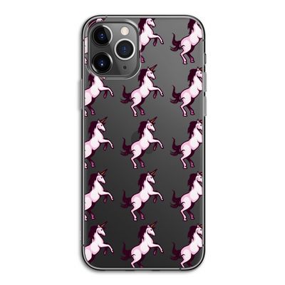 Musketon Unicorn: iPhone 11 Pro Transparant Hoesje