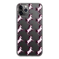 Musketon Unicorn: iPhone 11 Pro Transparant Hoesje