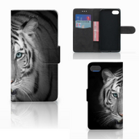 Huawei Y5 2018 Telefoonhoesje met Pasjes Tijger - thumbnail