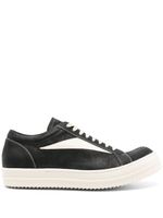 Rick Owens baskets en cuir à lacets - Noir - thumbnail