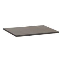 Brauer Vulcanic Topblad - 60 cm - Natuursteen Basalt Antraciet