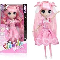 Grande bambola Kawai in stile giapponese da 30 cm - Yumi Doll - BANDAI - Licenza ufficiale Shibajuku Anime